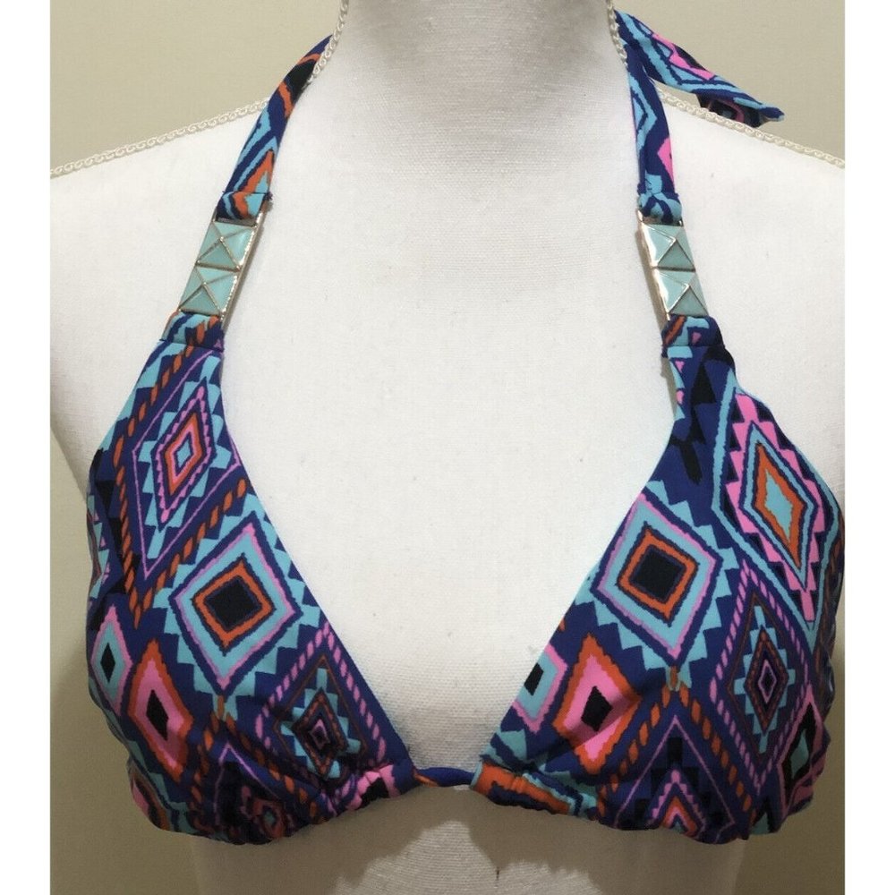 Xhilaration ~ Bikini Top ~ Multi Color ~ Size Small